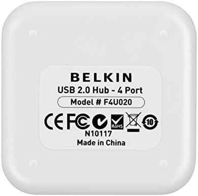 Белкин 4-ПОРТ USB Центар-Придвижуван ДЕСКТОП USB Докинг Станица-USB Адаптер поддржува USB А, USB 2.0 И USB 1.1-USB Центар За